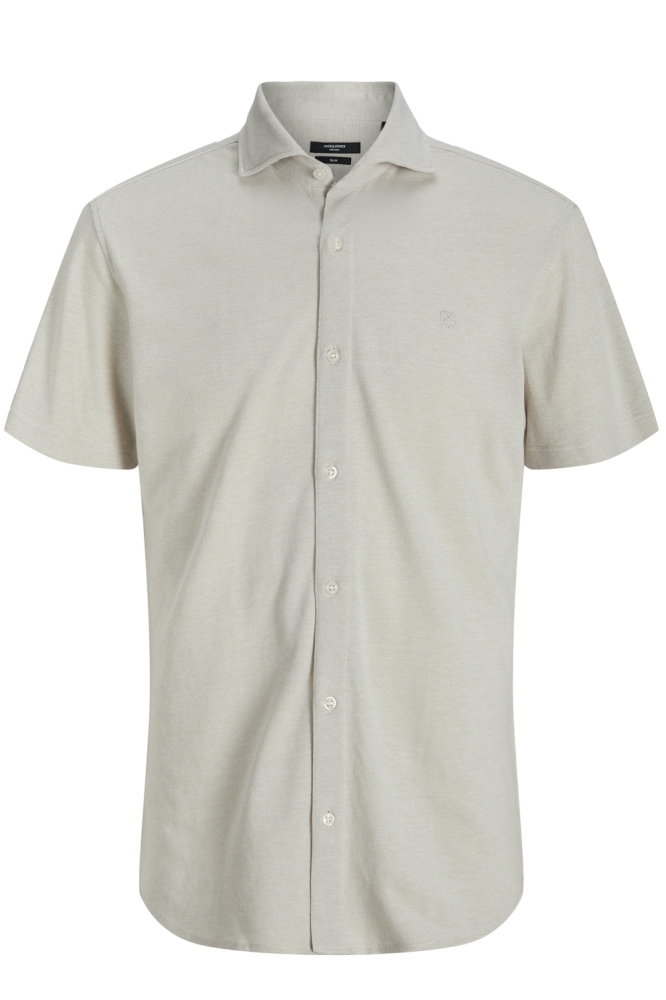 JPRBLALANCE PIQUE S/S SHIRT SMU 12275652 SILVER LINING